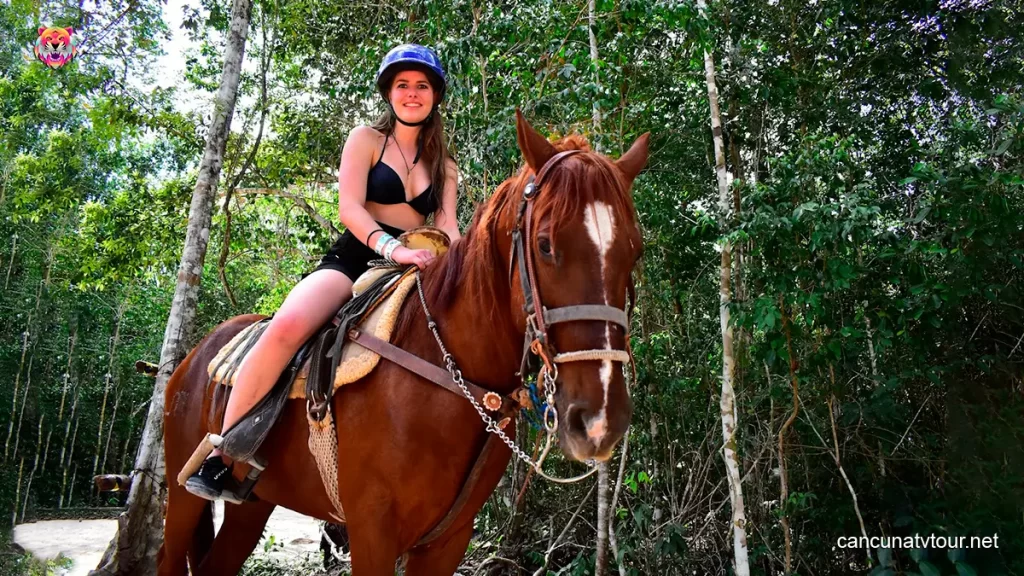 Sargassum-Free ATV Tour in Cancun: Horseback Riding