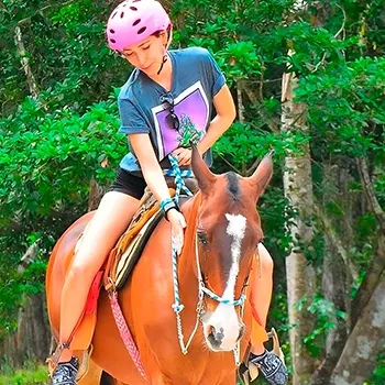 cancun horseback riding tour